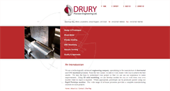 Desktop Screenshot of drury-precision.co.uk